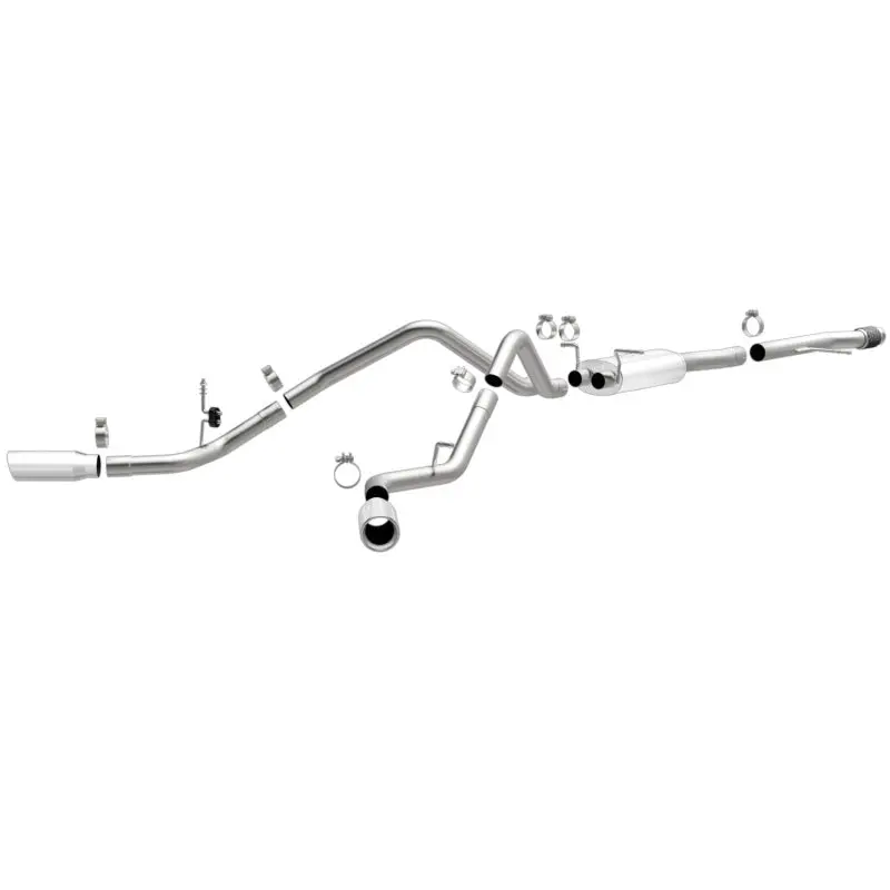 Magnaflow 15269 Ss Cat Back Perf Exhaust For 2014-2018 Chevy Silverado V8 5.3L Cc/Ec Cab 1