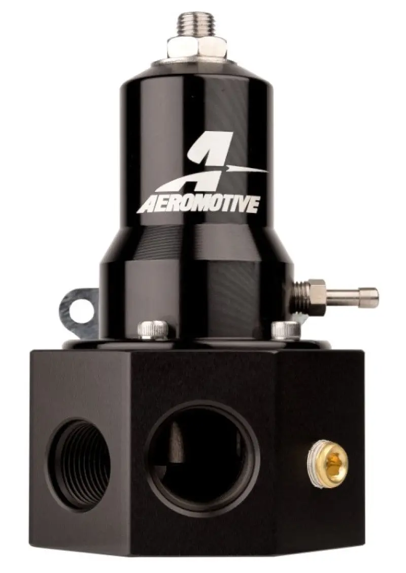 Aeromotive Adjustable Fuel Pressure Regulator 30-120Psi .313 Valve -3X -8 / 1X -10 Inlet -10 Return 1