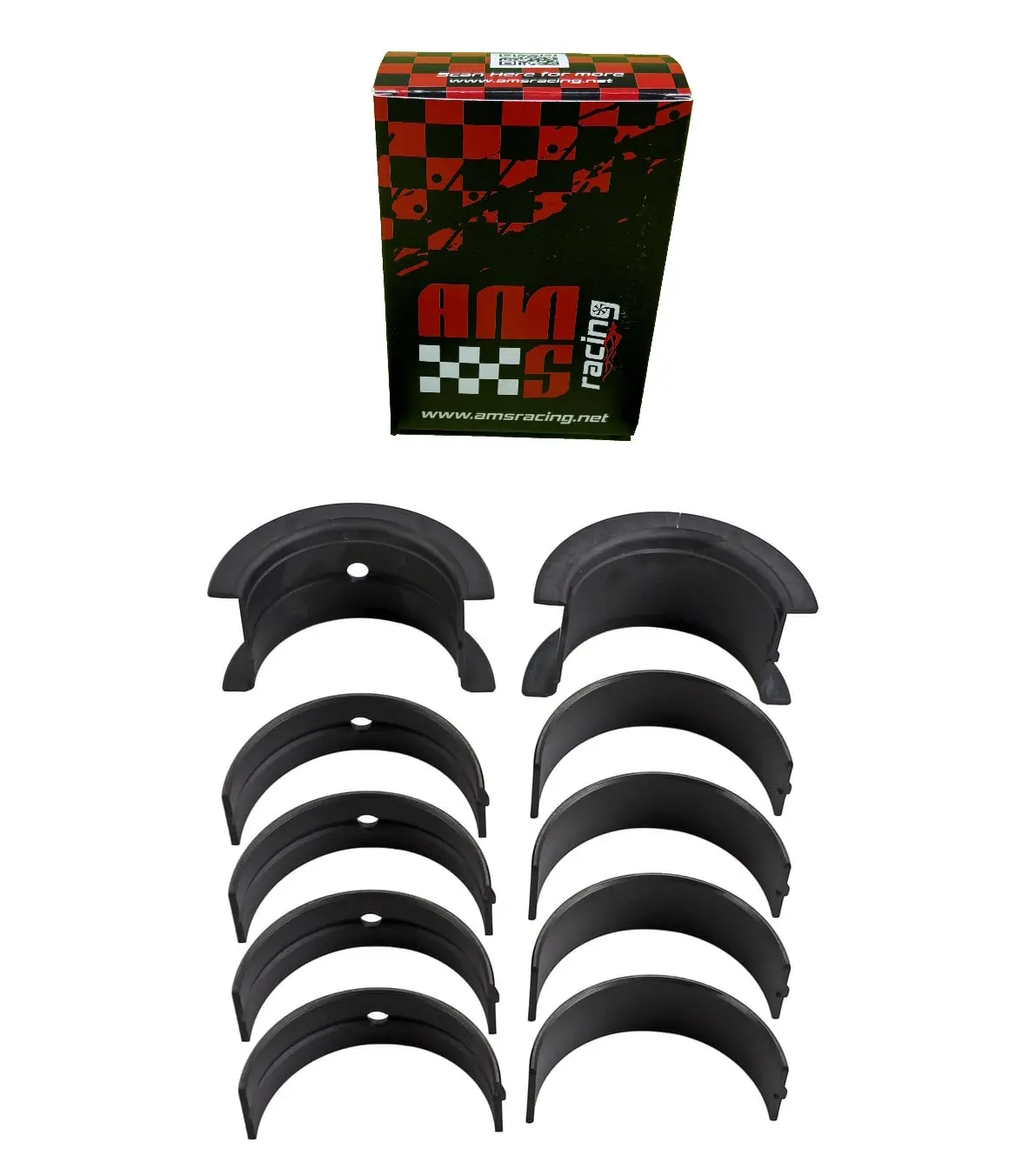 King "Armor Coated" Main Bearings Set For Chevrolet Small Block 262 265 267 302 305 307 327 350 V8 1