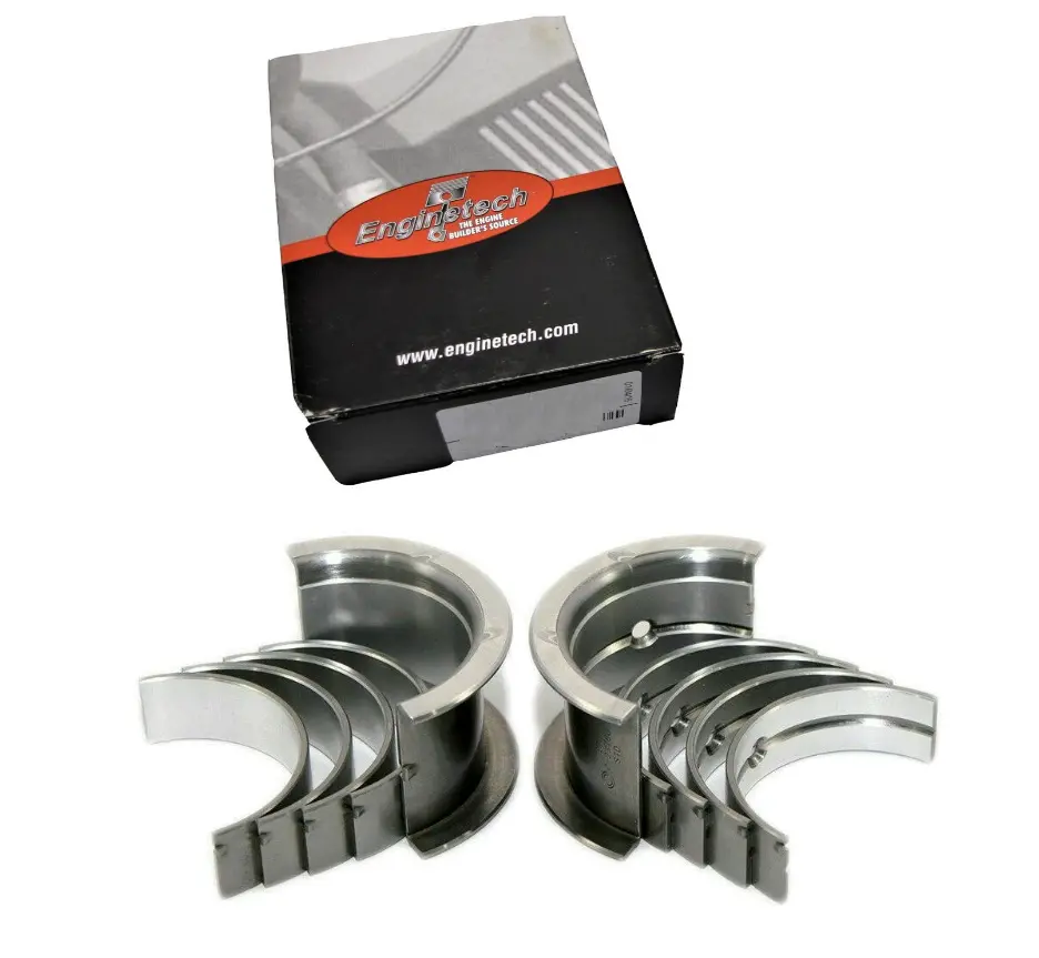 Enginetech Bc467j Main Bearings Set For 1970-1980 Chevrolet Small Block Gm 6.6L 400 Engines 1