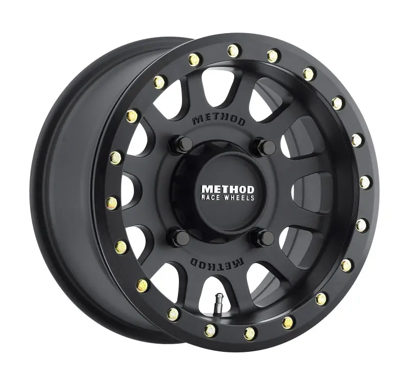 Method Mr401 Utv Beadlock 14X8 4+4/0Mm Offset 4X156 132Mm Cb Matte Black W/Bh-H20875 Wheel 1