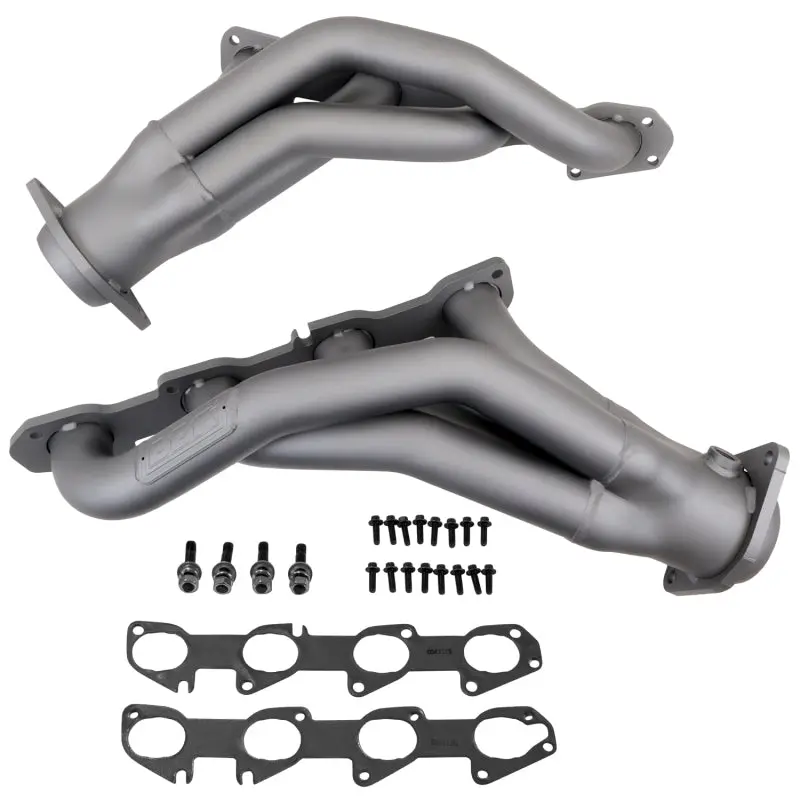 Bbk 4019 1-7/8 Shorty Exhaust Headers Titanium Ceramic For 2011-2024 Dodge Challenger Charger 300C 6.4 6.2 Hemi 1