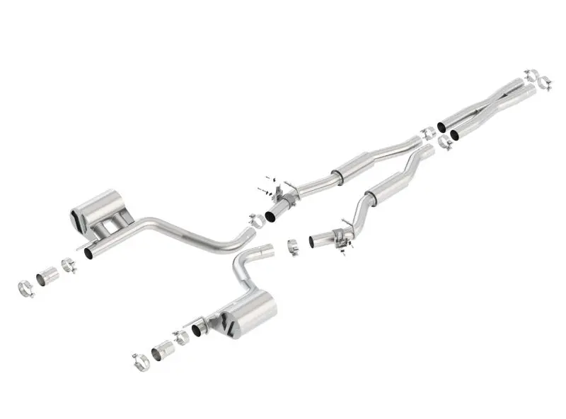 Borla 2015 Dodge Challenger Srt/392 Hemi 6.4L V8 S-Type Catback Exhaust W/ Valves Factory Bezel 1