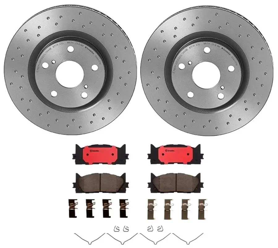 Brembo Ktx Disc Brake Kit – Pad & Rotor Combo For Enhanced Stopping Power Ktx0015 1