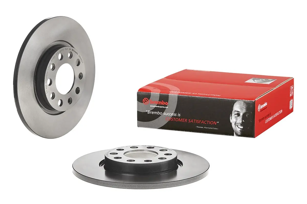 Brembo 08.N282.11 Uv-Coated Brake Rotors – Enhanced Corrosion Resistance & Track-Ready Surface 1