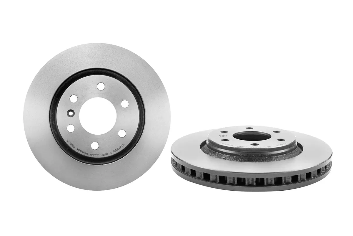 Brembo 09.B537.11 Uv-Coated Premium Brake Rotor 1