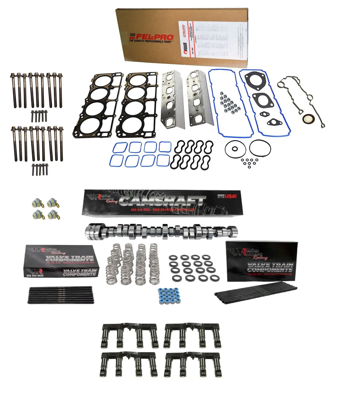 Performance Mds Delete Kit W/ Your Choice Of Brian Tooley Racing Camshaft For 2009+ Dodge Chrysler Jeep 5.7L Hemi 1