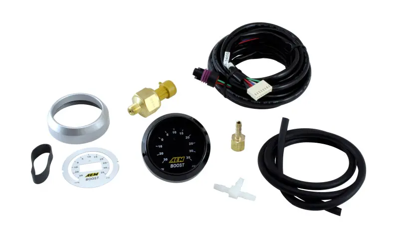 Aem 30-4406 52Mm Boost Digital Gauge -30-35Psi 1