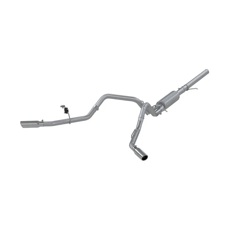 Mbrp 2014 Chevy/Gmc 1500 Silverado/Sierra 4.3L V6/5.3L V8 Dual Split Side T409 3In Cat Back Exhaust 1