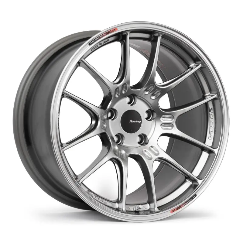Enkei Gtc02 19X9 5X114.3 40Mm Offset 75Mm Bore Hyper Silver Wheel 1