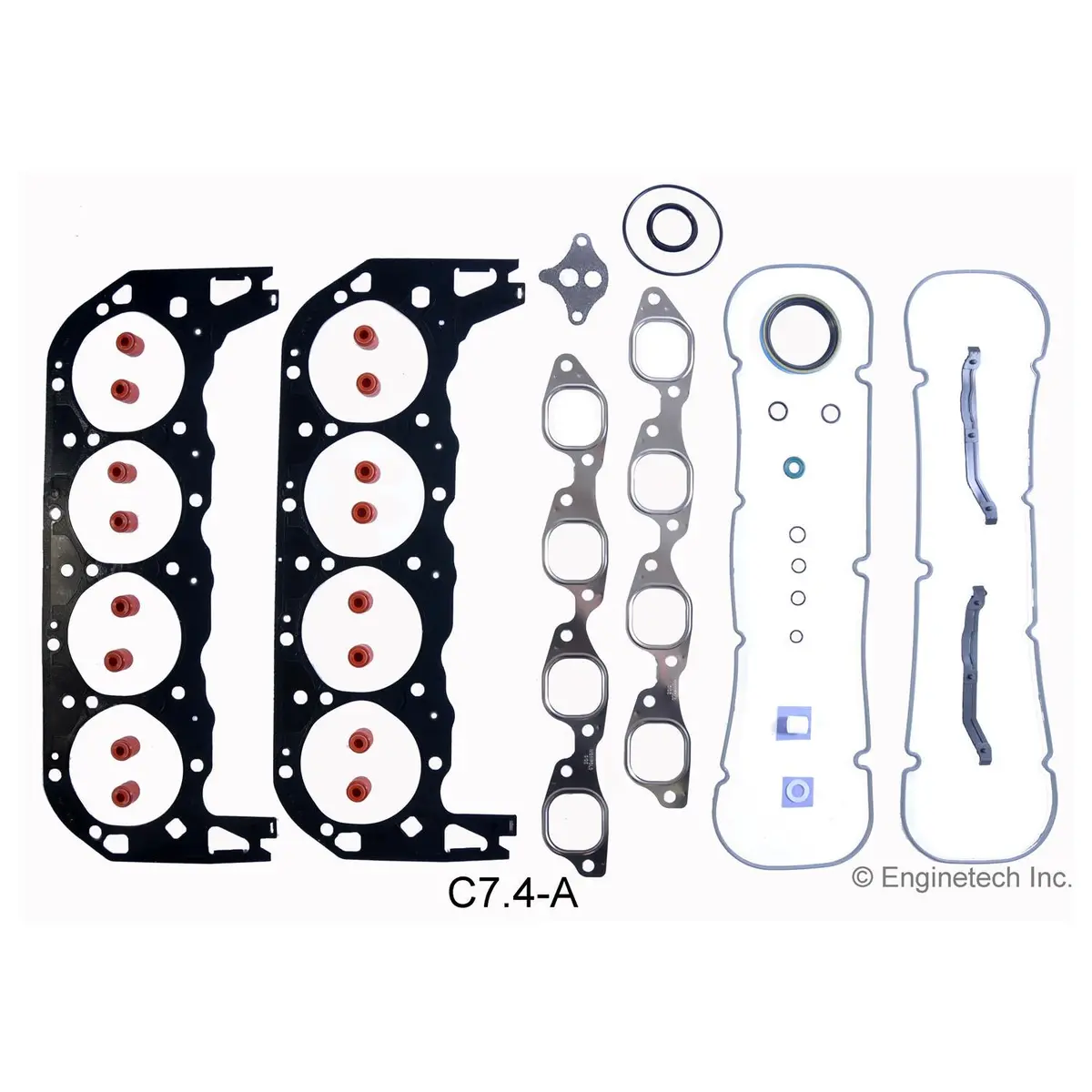 Enginetech Rcc454dp Engine Rebuild Kit For 1991-1993 Chevrolet Bbc 7.4L 454 3