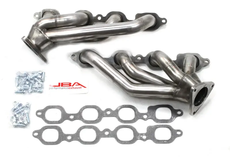 Jba 1850S-4 1-5/8In Primary Raw 409Ss Cat4ward Header For 2014-2019 Gm Truck 5.3L 6.2L Dfi 1