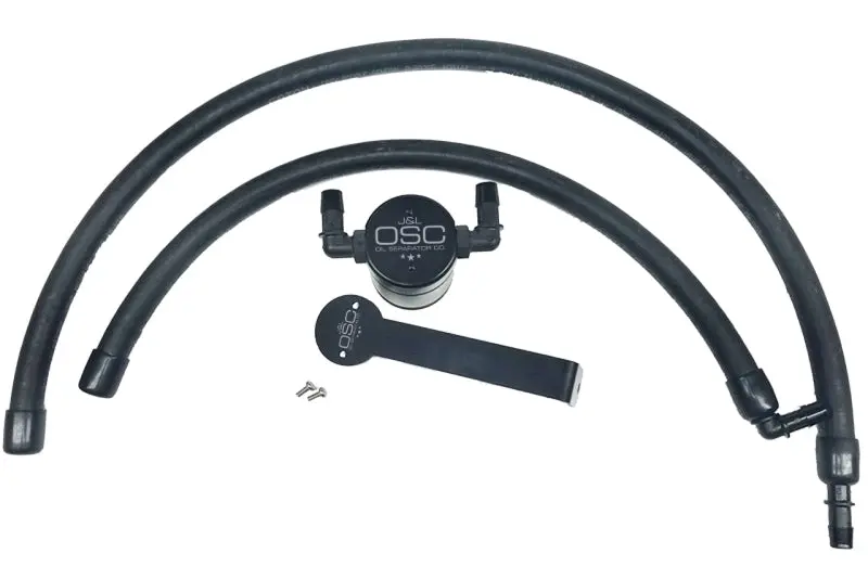 J&L 3065P-B Passenger Side Oil Separator 3.0 - Black Anodized For 2009-2018 Ram 1500 5.7L 1