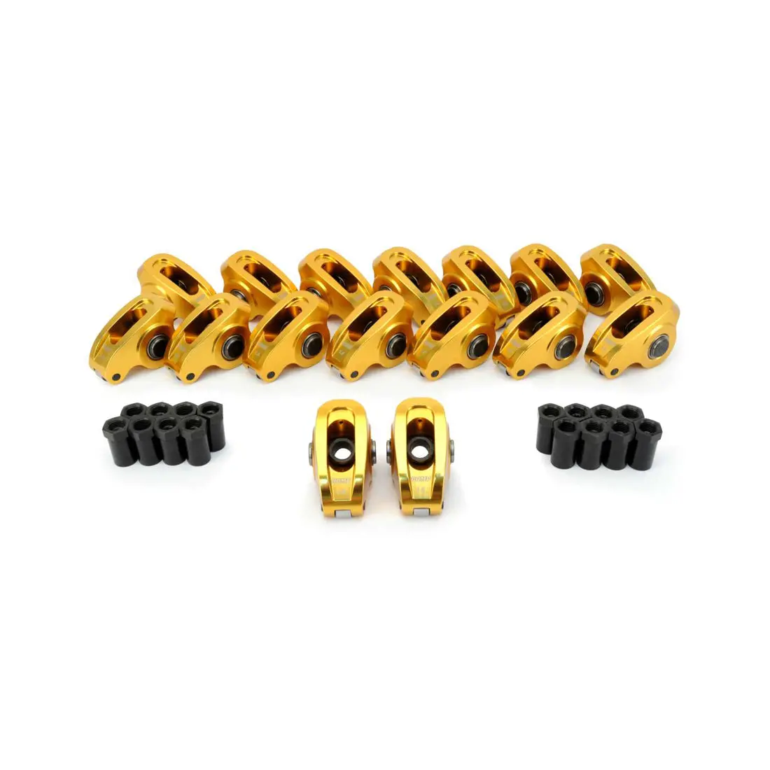 Comp Cams 19016-16 1.6 Ultra-Gold Rocker Arms For 1988+ Sbc 3/8" Stud 1