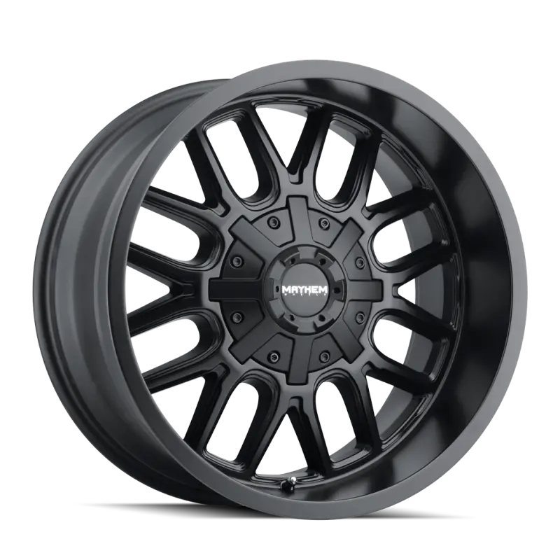 Mayhem 8107 Cogent 20X9 / 6X135 Bp / 18Mm Offset / 106Mm Hub Matte Black Wheel 1