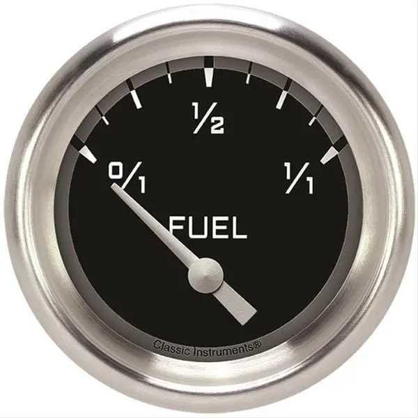 Classic Instruments Ax211Gapf Auto Cross Gray Series Analog Gauge Set 1