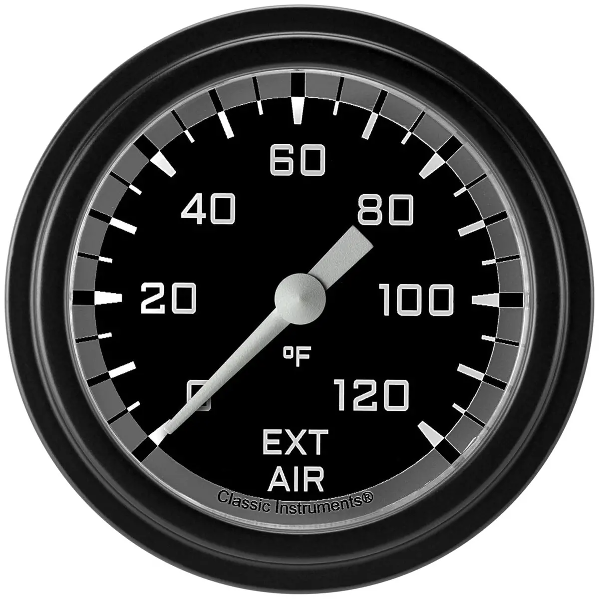 Classic Instruments Ax399Gblf Gray Series Analog Gauges – Auto Cross Style 1