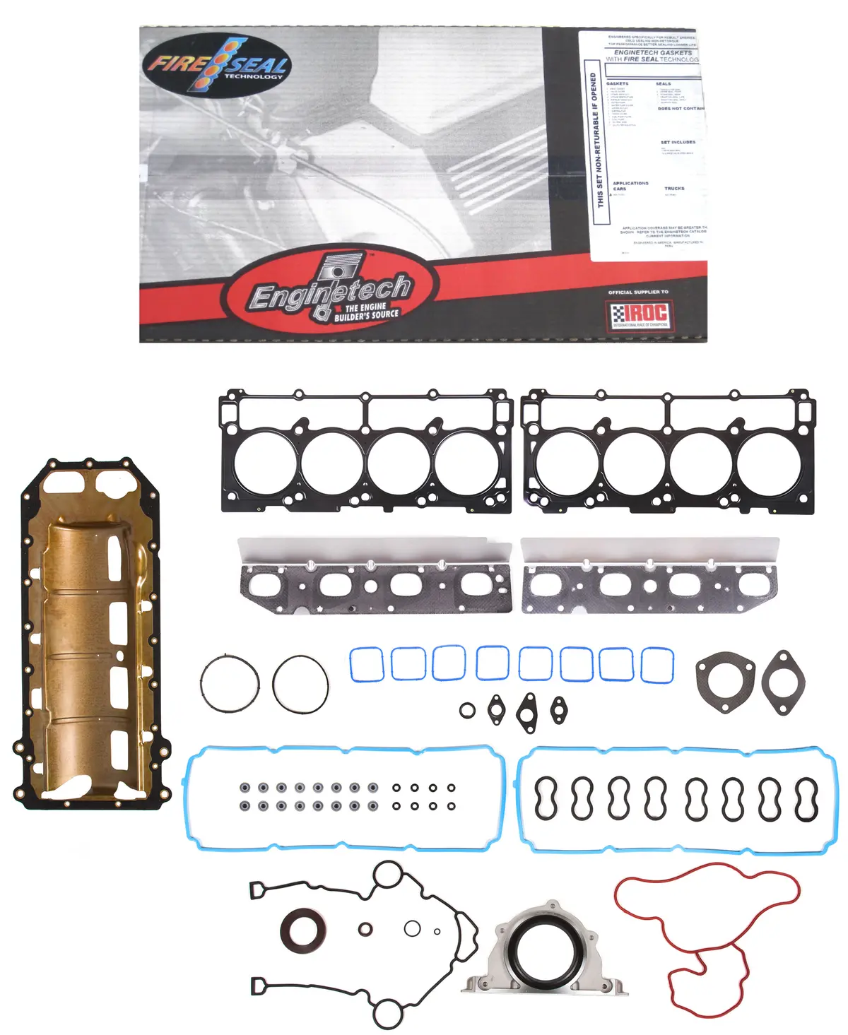 Enginetech Cr345k-2 Full Gasket Set For 2009-2018 Dodge 5.7L Hemi Truck Suv Engines 1