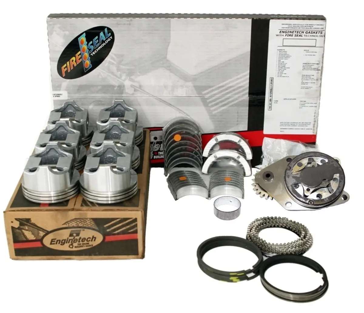 Engine Rebuild Overhaul Kit For 1998-2002 Dodge Non-Ho Cummins Diesel L6 24V Vin "6" 1