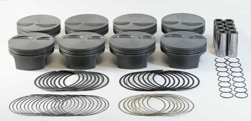 Mahle Ms Piston Set Ls7 430Cid 4.135In Bore 4.000In Stroke 6.067In Rod .927In Pin -2.5Cc 11.8 Cr 1