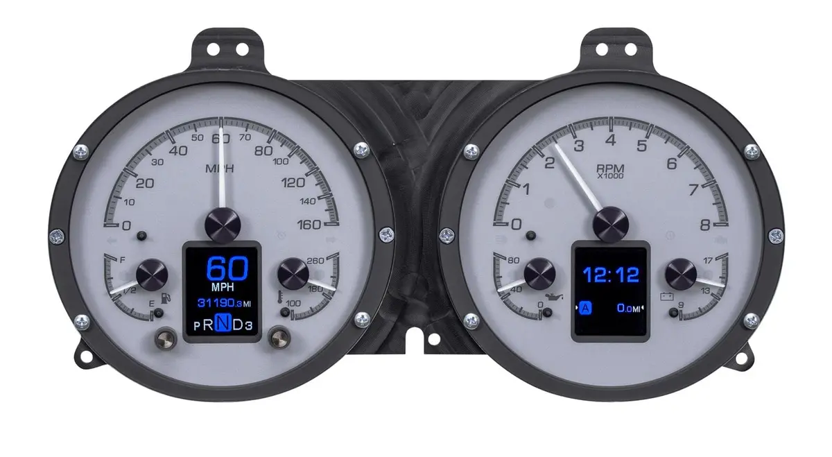 Dakota Digital Hdx-67C-Cam-S Hdx Analog Gauge System For Camaro 1