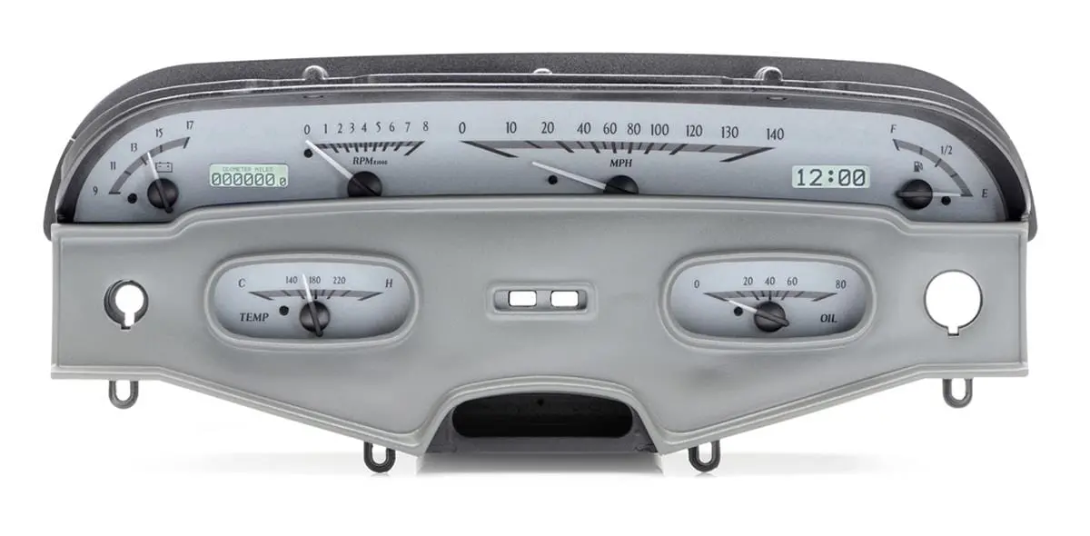 Dakota Digital Vhx-58C-Imp-S-W Analog Gauge System – Direct-Fit For Impala 1