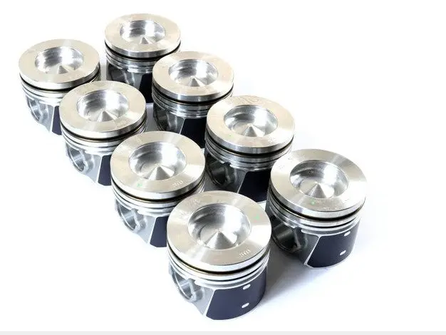 Enginetech P6018(8) Pistons Set For 2008-2010 Ford 6.4L Diesel 1