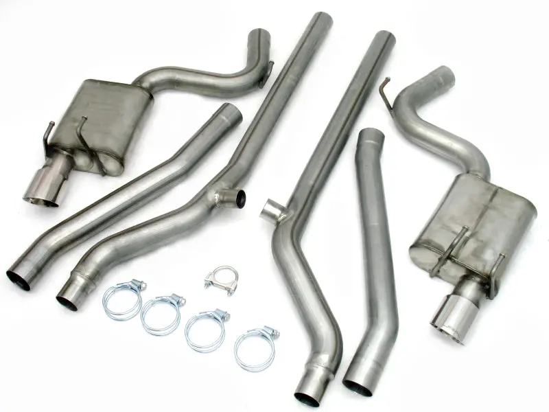 Jba 40-3114 409Ss Dual Rear Exit Cat-Back Exhaust For 2010-2014 Chevrolet Camaro 6.2L 1