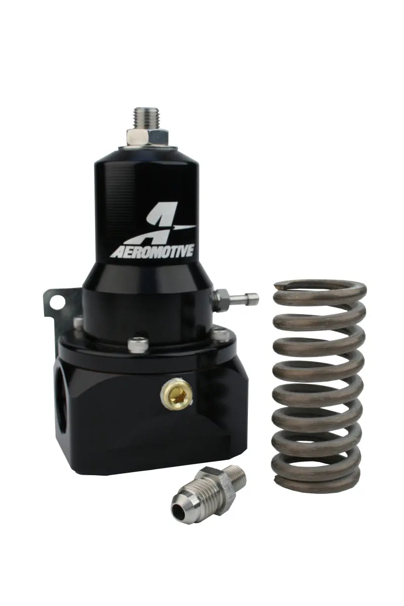 Aeromotive Regulator - 30-120 Psi - .313 Valve - 2X An-10 Inlets / An-10 Bypass 1