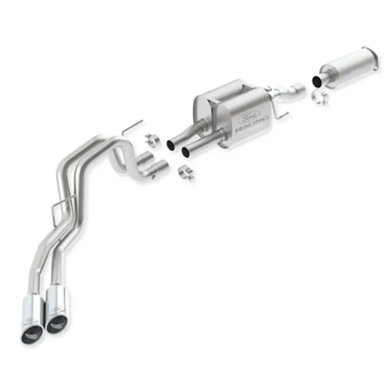 Ford Racing M-5200-F15r145c Cat-Back Touring Exhaust For 2011-2014 F-150 Svt Raptor 6.2L 1