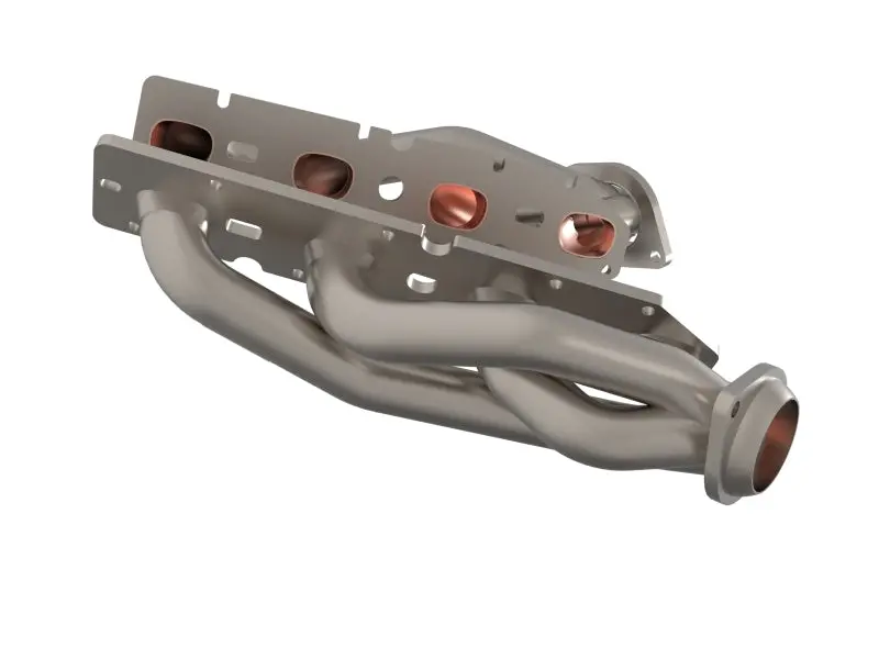 Afe 48-38029-T Twisted Titanium Coated Shorty Steel Headers For 2011-2021 Jeep Grand Cherokee / Durango 5.7L Hemi 2