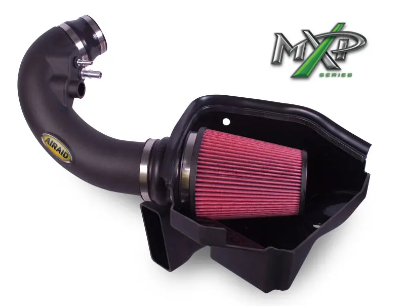 Airaid 11-14 Ford Mustang Gt 5.0L Mxp Intake System W/ Tube (Oiled / Red Media) 1