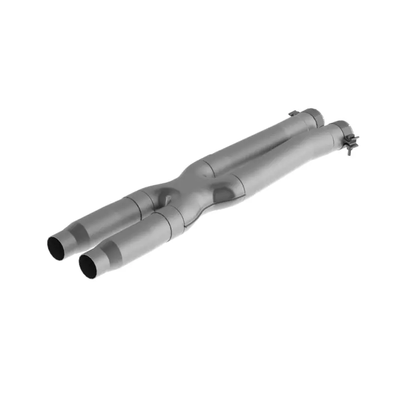 Mbrp 2016-2019 Ford Mustang Gt350 3In Resonator Delete X-Pipe - T409 1