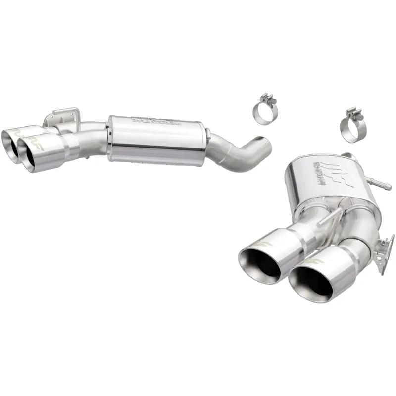 Magnaflow 19336 Competition Axle Back W/ Quad Polished Tips For 2016-2024 Chevy Camaro 6.2L V8 1