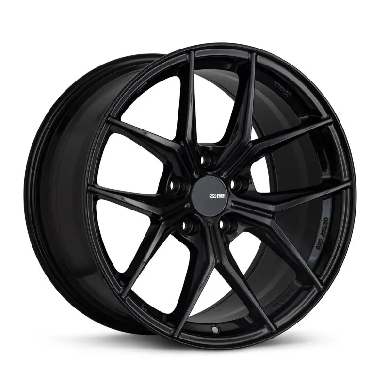 Enkei Tsr-X 18X9.5 40Mm Offset 5X120 Bp Gloss Black Wheel 1