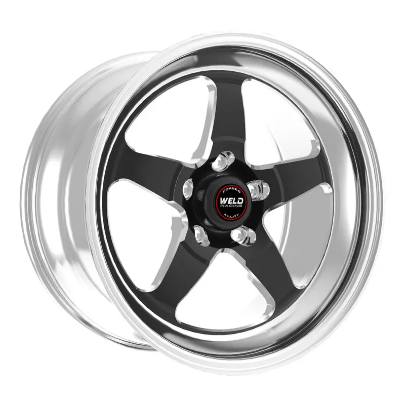 Weld S71 17X10 / 5X5mm Bp / 7.2In. Bs Black Wheel 3.1 Id (High Pad) - Non-Beadlock 1