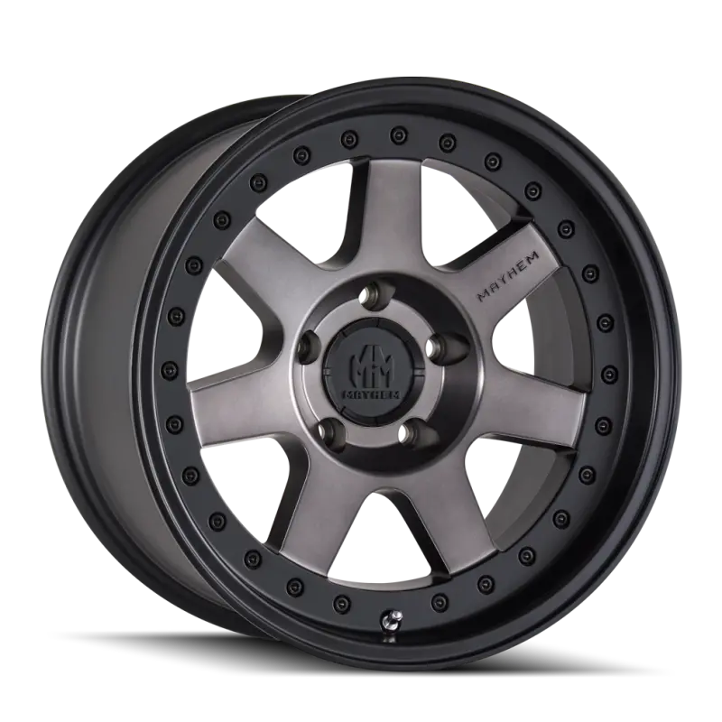 Mayhem 8300 Prodigy 20X9 / 8X180 Bp / 0Mm Offset / 130.8Mm Hub Matte Black W/ Dark Tint Wheel 1