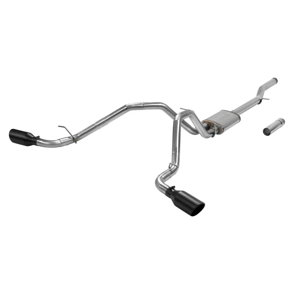 Flowmaster 717869 Flow Fx Cat-Back Exhaust For 2014-2019* (*Classic Body) Gm Silverado/Sierra 1500 Crew Cab And Double Cab 5.3L 1