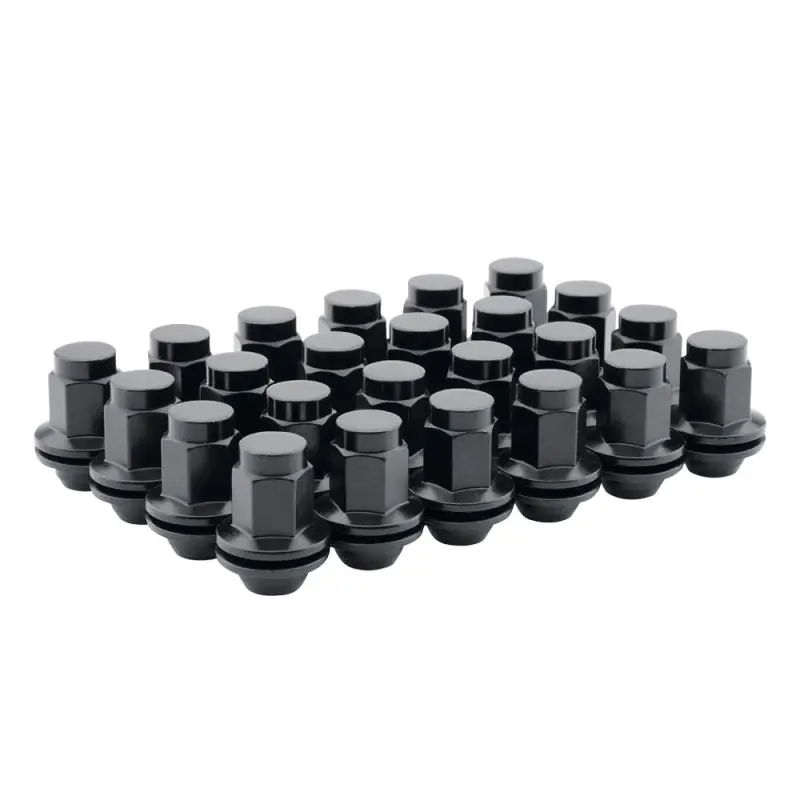 Method Lug Nut Kit - 14X1.5 - Mag Shank - Black - Dually (Sprinter) - Set Of 24 1
