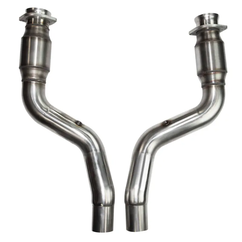Kooks 3100H430 1-7/8" X 3" Longtube Headers & Oem Green Catted Mid Pipes For 09-23 Challenger, Charger R/T & 300 5.7L Vvt Hemi Rwd 2