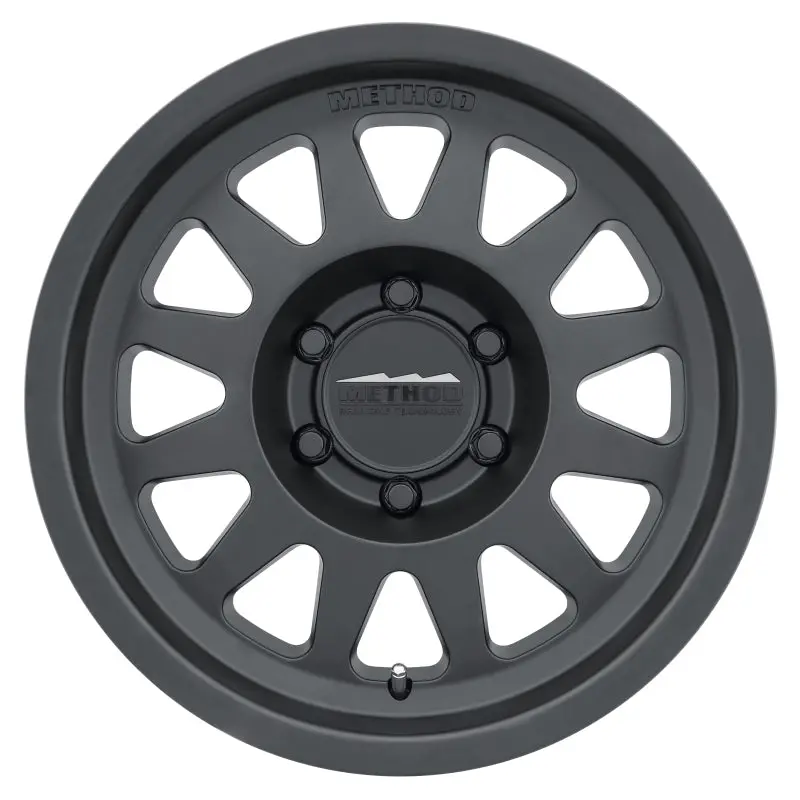 Method Mr704 17X8.5 0Mm Offset 8X6.5 130.81Mm Cb Matte Black Wheel 1