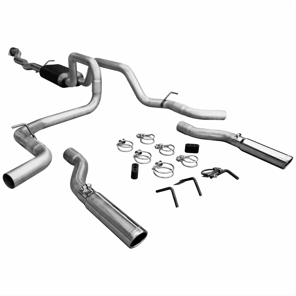 Flowmaster 17436 American Thunder Dual Exhaust System 1