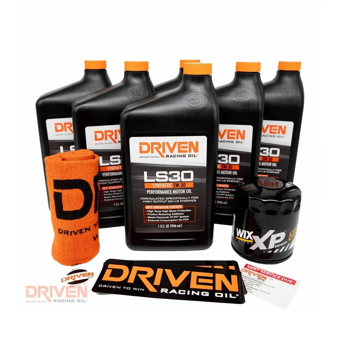 Driven Racing 20633K Ls30 Oil Change Kit, 6 Qt Gm Gen Iii Ls (1997-2006) 1