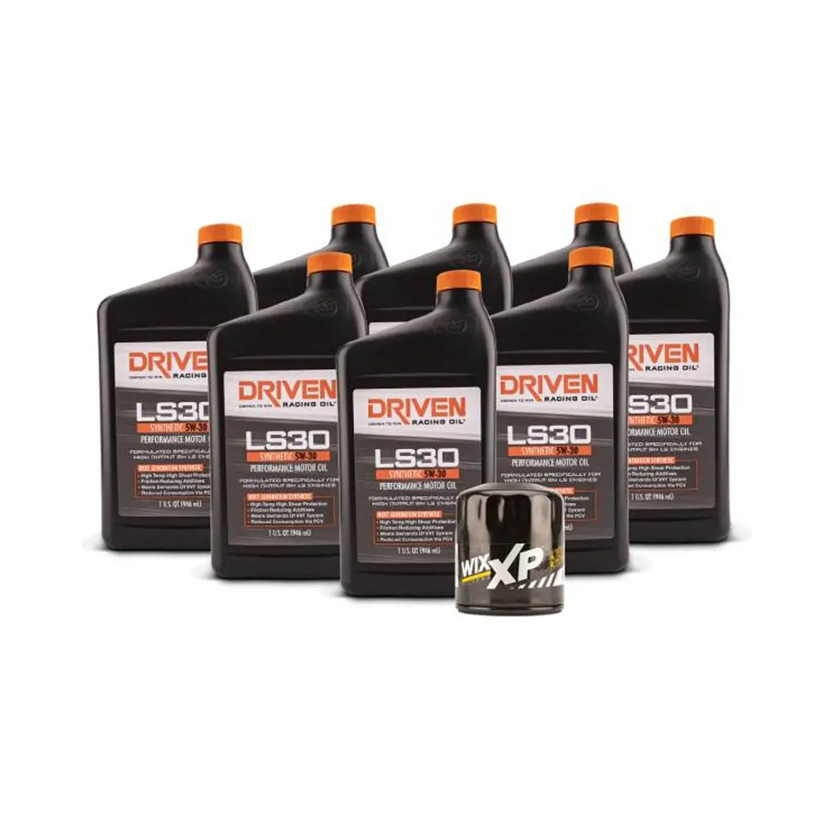 Driven Racing 20834K Ls30 Oil Change Kit For Gen Iv Gm L77, L99, Ls3, Ls7 & Lsa Engines (2007-2014) W/ 8 Qt Capacity 1