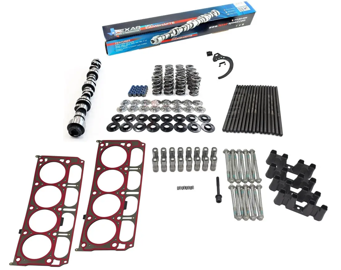Performance Active Fuel Management Afm Dod Delete Kit W/ Texas Speed Camshaft For 2014-2018 Gm Chevrolet Gen V L86 6.2L Engines 1