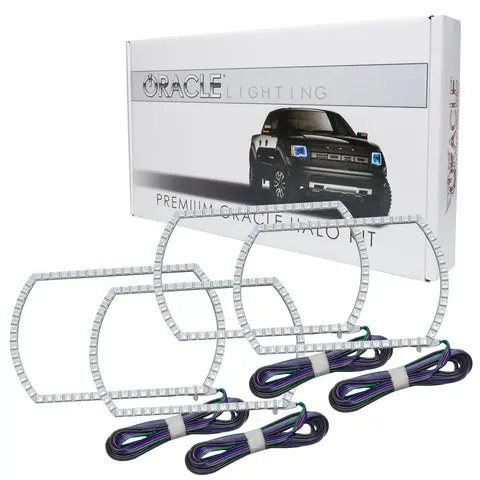Oracle Lighting 2386 2014-2015 Chevy Silverado 1500 Colorshift Halo Kit (Projector Style) 1