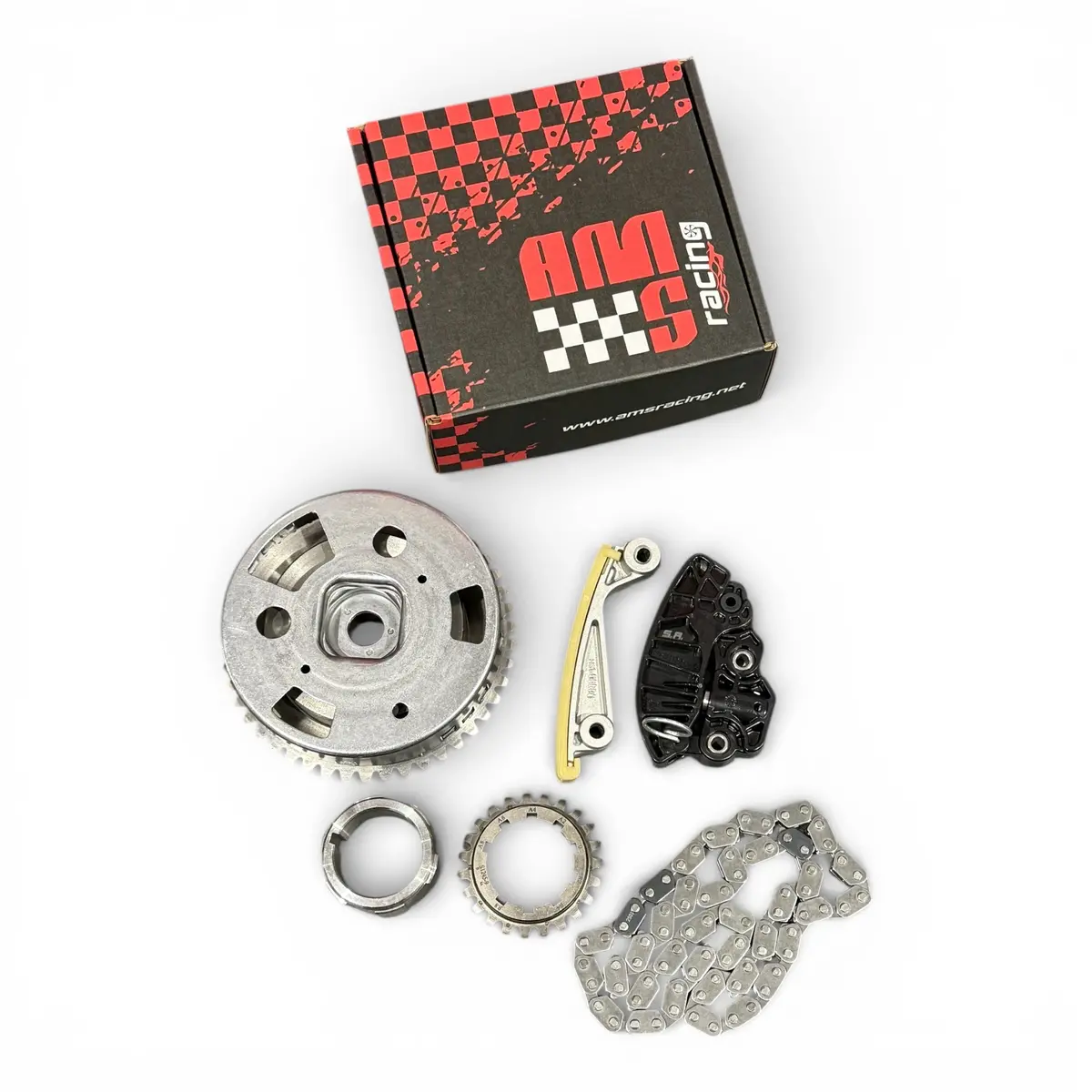 Ams Racing Vvt Elimination Timing Chain Set For 2009-Current 5.7L 6.2L 6.4L Hemi 1