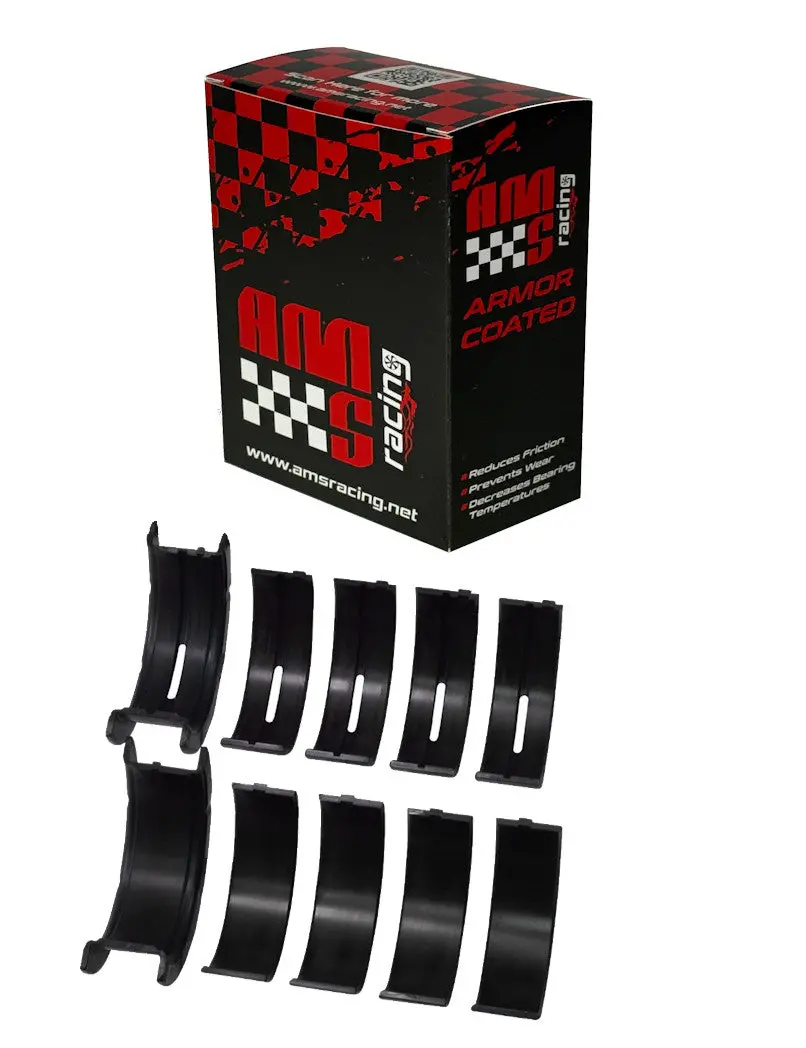 King "Armor Coated" Main Bearings Set For Ford Small Block 289 302 1