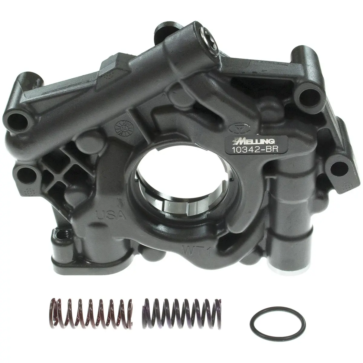 Melling 10342-Br High Pressure Oil Pump W/ Billet Steel Rotor For 2003-2008 5.7L / 2006-2010 6.1L Hemi 1