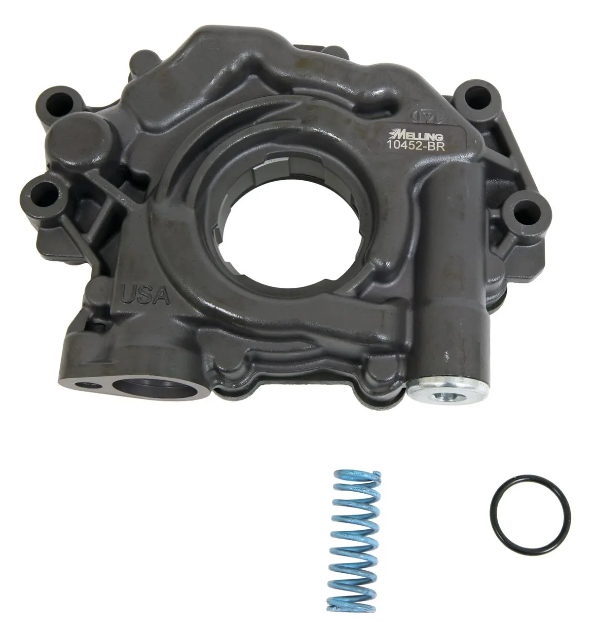 Melling 10452-Br Oil Pump W/ Billet Steel Rotor For 2009+ Gen Iii 5.7L Hemi / 2011+ 6.4L Hemi 1